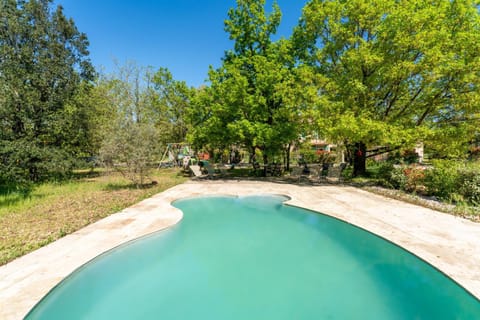 Property building, Living room, Swimming pool