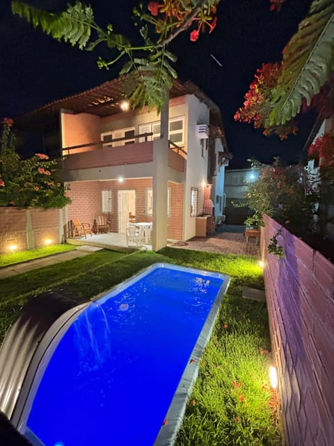 Night, Garden, Pool view, Swimming pool, Swimming pool
