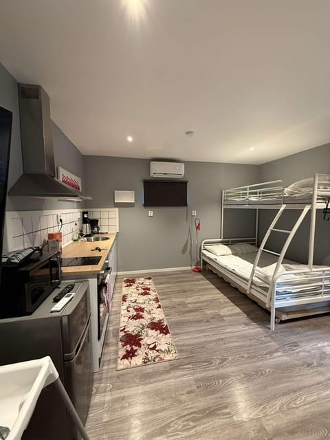 Kitchen or kitchenette, Bedroom