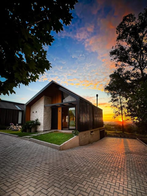 Property building, Sunset