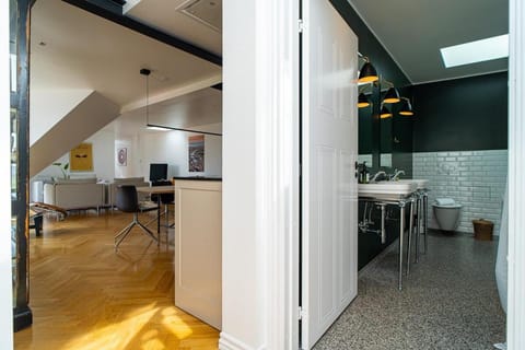 Central Penthouse with Panoramic Private Terrace Apartment in Frederiksberg