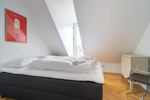 Central Penthouse with Panoramic Private Terrace Apartment in Frederiksberg