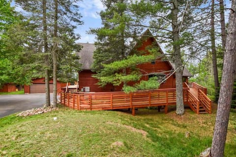 Big St Lodge on Big St Germain Lake House in St Germain