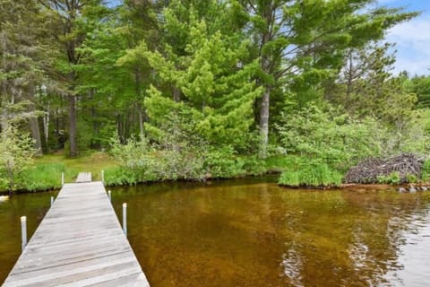 Creekside Big St Germain Lake House in St Germain