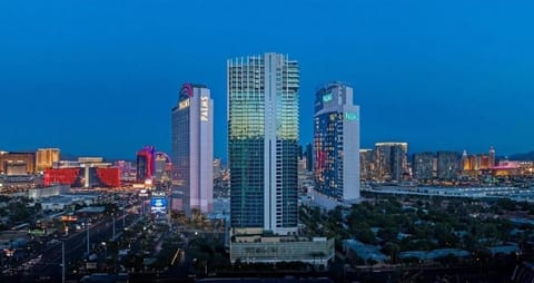 Property building, Night, City view
