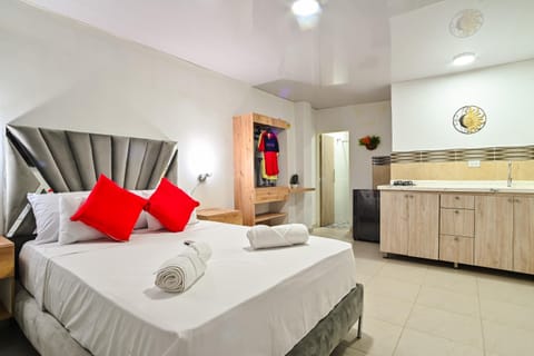 Kitchen or kitchenette, Photo of the whole room, Bedroom