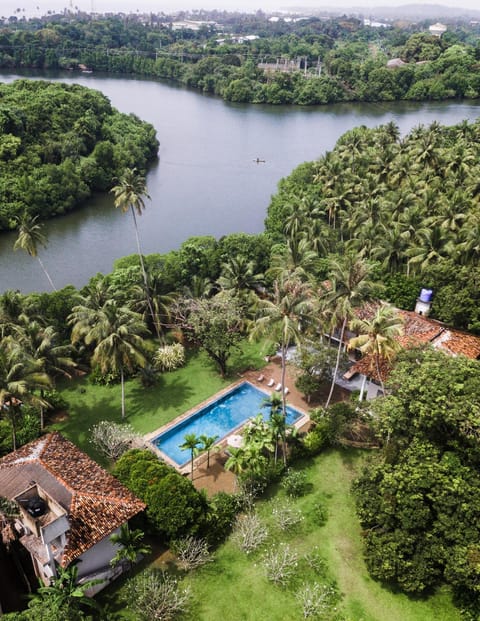 Natural landscape, Bird's eye view, Lake view