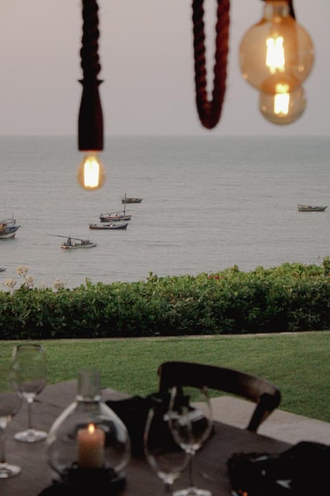 Natural landscape, Dining area, Sea view