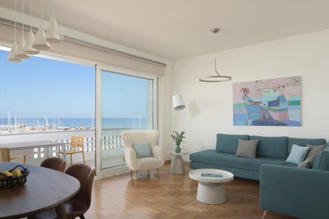 Natural landscape, Living room, Seating area, Sea view