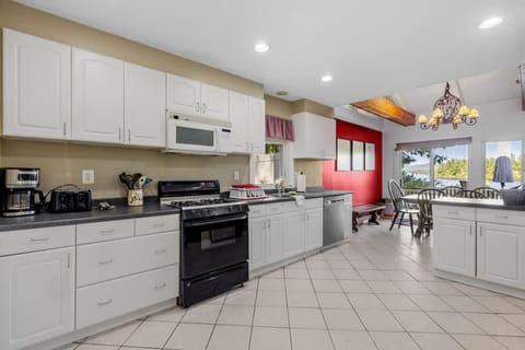 Lake Home with Private Beach and Hot Tub House in Freedom