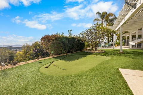Natural landscape, Garden, Minigolf, Garden view