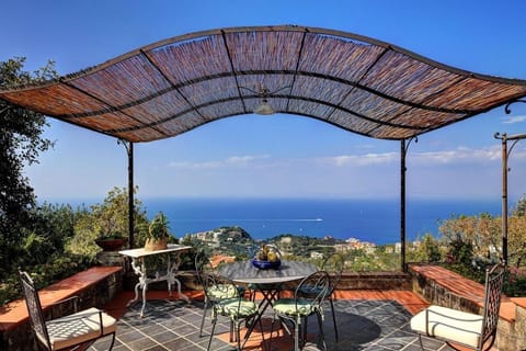 Patio, Day, Natural landscape, Balcony/Terrace, Dining area, Sea view