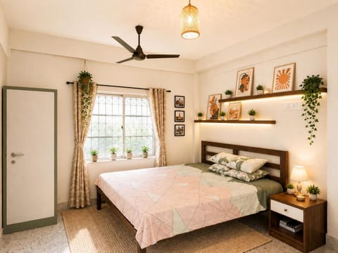 Bed, Bedroom, wardrobe