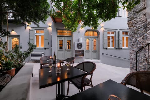 Property building, Patio