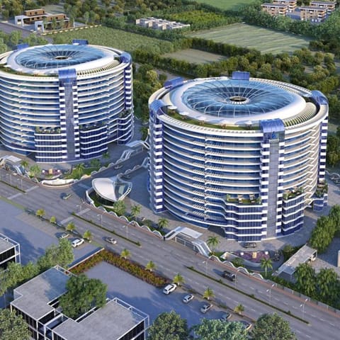 Property building, Bird's eye view