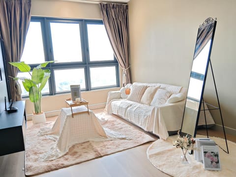 Living room, Bedroom