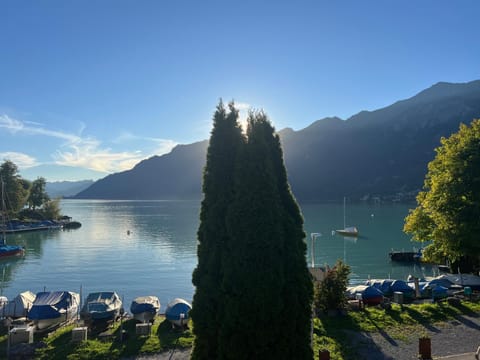Day, Natural landscape, Lake view, Mountain view