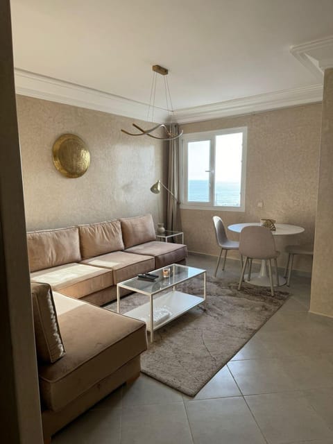 Living room, Seating area, Dining area, Sea view