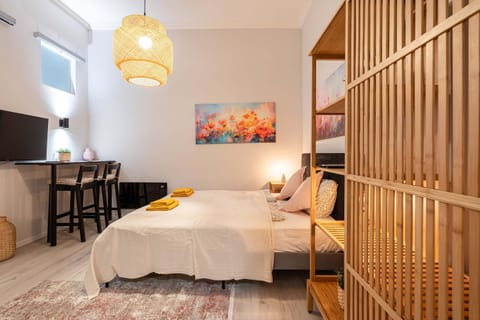 Bed, TV and multimedia