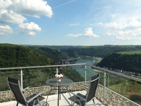 View (from property/room), Balcony/Terrace, River view