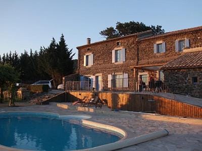Property building, Day, Balcony/Terrace, Pool view, Swimming pool, sunbed