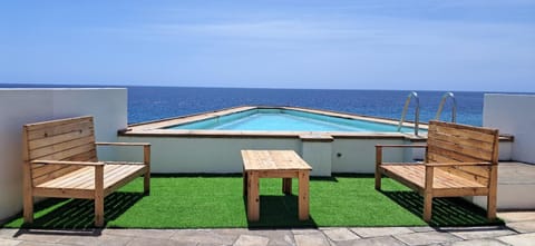View (from property/room), Pool view, Sea view, Swimming pool