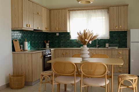 Kitchen or kitchenette, Dining area, oven, stove