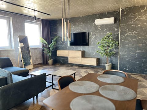 Communal lounge/ TV room, TV and multimedia, Living room, Seating area, air conditioner