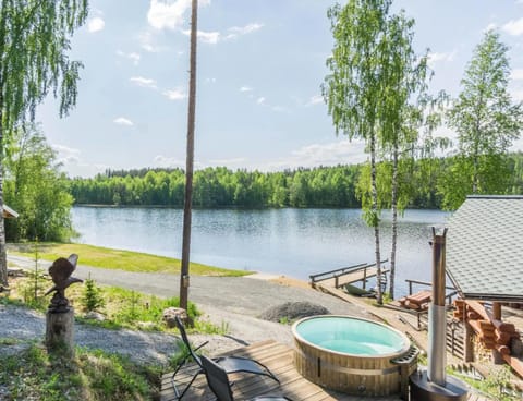 Day, Garden, Garden view, Lake view