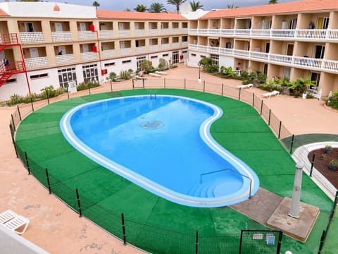 Property building, Swimming pool, sunbed