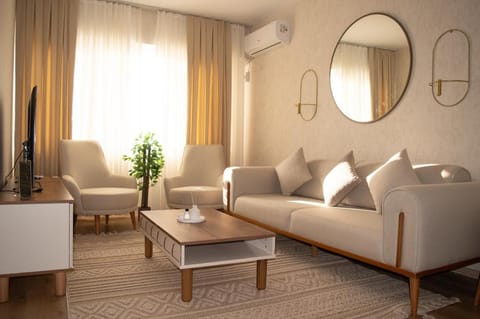 Living room, Seating area, air conditioner