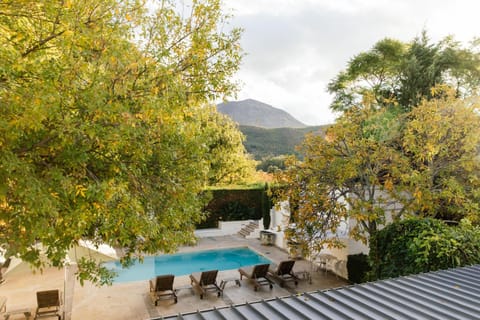Natural landscape, Garden, View (from property/room), Mountain view, Pool view, Swimming pool