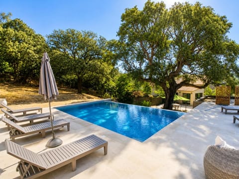 Day, Natural landscape, Garden, Swimming pool, sunbed