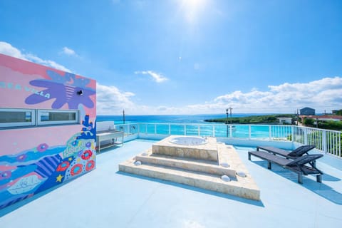Day, Natural landscape, Hot Tub, View (from property/room), View (from property/room), Balcony/Terrace, Balcony/Terrace, Sea view, Sea view, sunbed