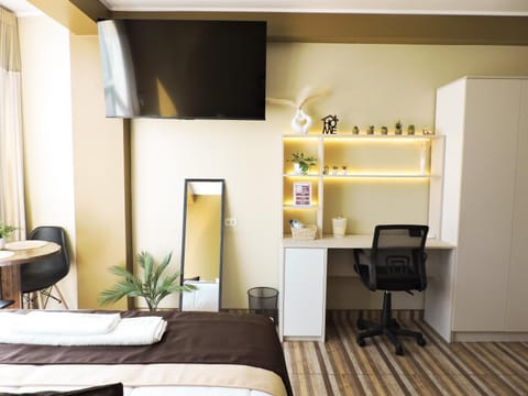Photo of the whole room, Decorative detail