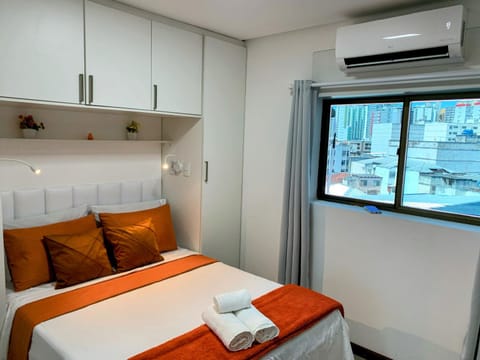 Flat Maria Apê um charme bem no Centro de JF- Ar Cond - Garagem WiFi Apartment hotel in Juiz de Fora