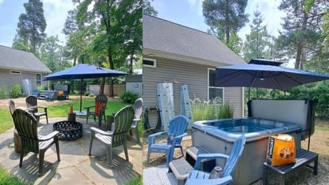 A Wave From It All House in Chikaming Township