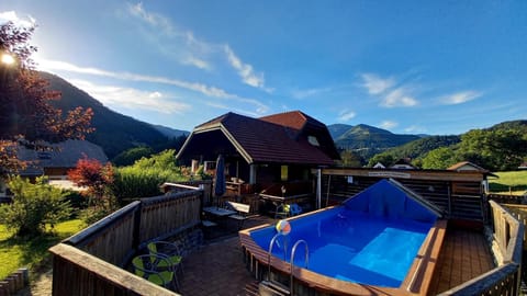 Natural landscape, Pool view, Swimming pool