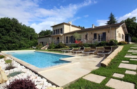 Property building, Patio, Swimming pool