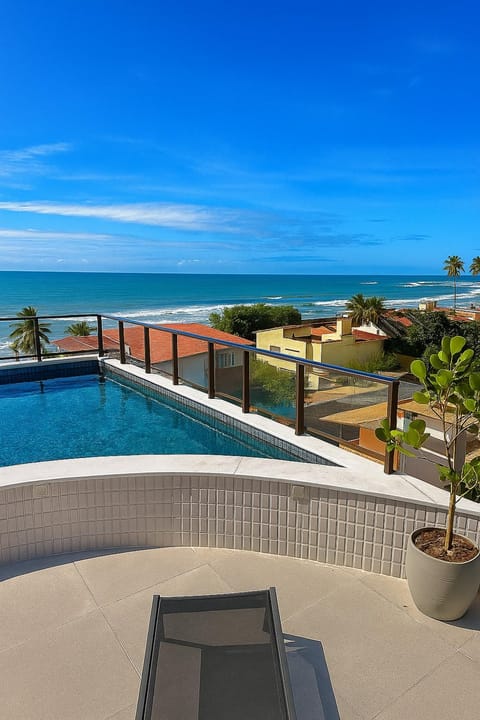 Pool view, Sea view, Swimming pool