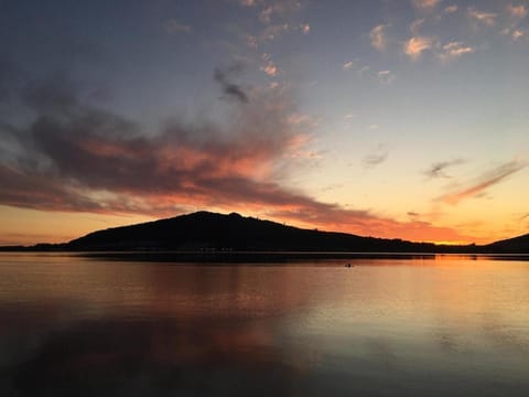 Nearby landmark, Natural landscape, Mountain view, River view, Sea view, Sunset