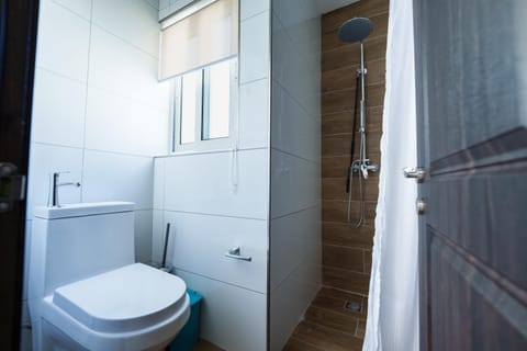 Shower, Toilet, towels