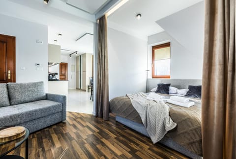 Bed, Living room, Bedroom
