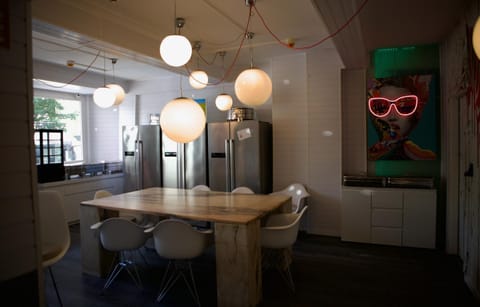 Dining area, Communal kitchen
