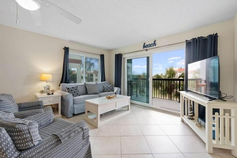 Top-Floor End Unit with Ocean & Pool Views | Gated Beachfront Resort Near St. Augustine Apartment in Butler Beach