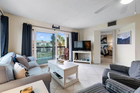 Top-Floor End Unit with Ocean & Pool Views | Gated Beachfront Resort Near St. Augustine Apartment in Butler Beach