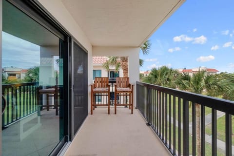 Top-Floor End Unit with Ocean & Pool Views | Gated Beachfront Resort Near St. Augustine Apartment in Butler Beach