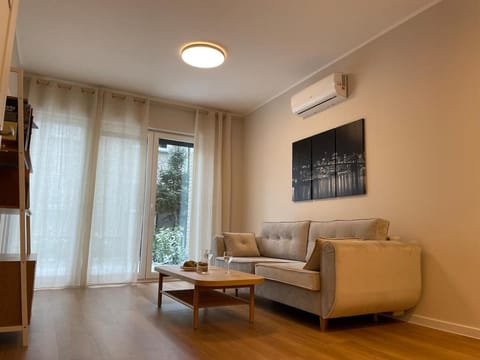 Living room, Seating area, air conditioner