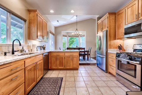 Kitchen or kitchenette, dishwasher, microwave, oven, stove, kitchen, kitchen