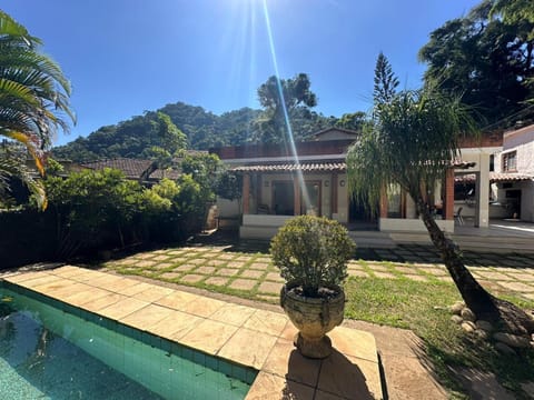 Natural landscape, Garden, Garden view, Pool view, Swimming pool